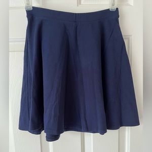 Skater Skirt: Forever 21, S, Navy